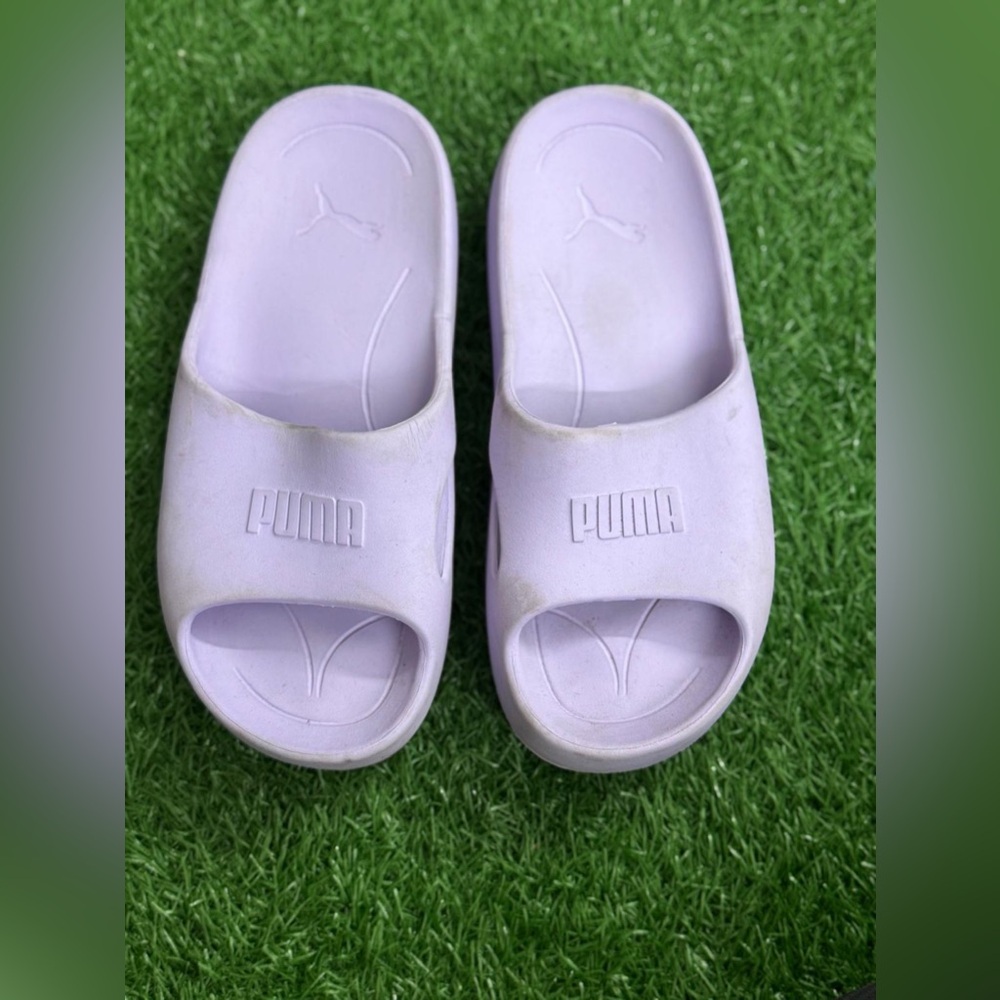 PUMA Kids Purple Slides‎ Size 6